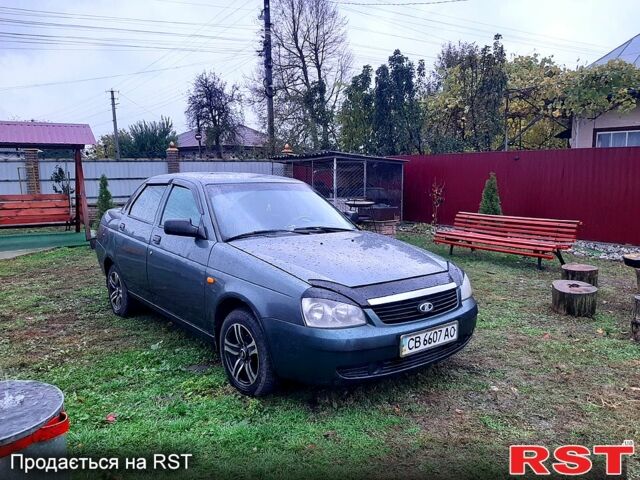 Зеленый ВАЗ Priora, объемом двигателя 1.6 л и пробегом 190 тыс. км за 2400 $, фото 3 на Automoto.ua