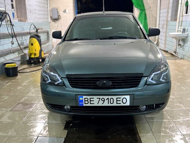 Зеленый ВАЗ Priora, объемом двигателя 1.6 л и пробегом 104 тыс. км за 4400 $, фото 1 на Automoto.ua