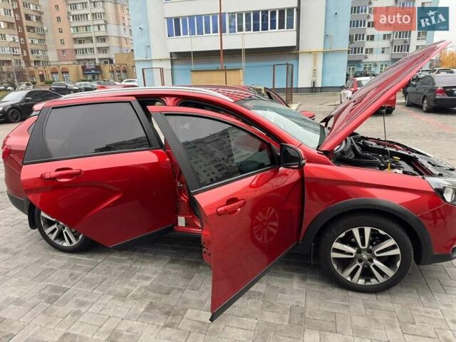 Красный ВАЗ Vesta Cross, объемом двигателя 1.6 л и пробегом 65 тыс. км за 11000 $, фото 24 на Automoto.ua
