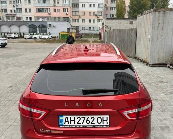 Красный ВАЗ Vesta Cross, объемом двигателя 1.6 л и пробегом 65 тыс. км за 11000 $, фото 5 на Automoto.ua