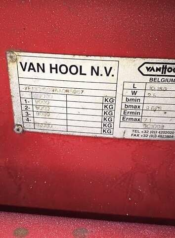 Красный Van Hool 3-АС, объемом двигателя 0 л и пробегом 355 тыс. км за 12623 $, фото 3 на Automoto.ua