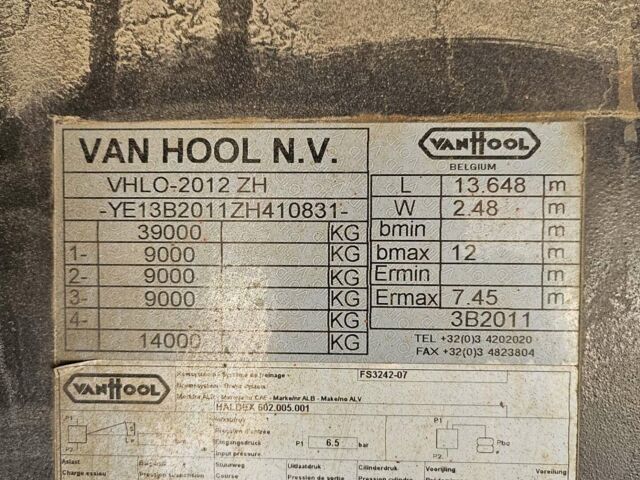 Черный Van Hool 3B2011, объемом двигателя 0 л и пробегом 0 тыс. км за 17000 $, фото 5 на Automoto.ua