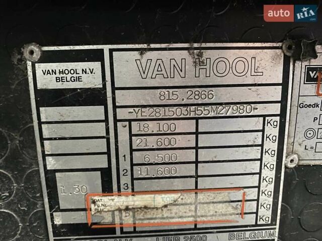 Белый Van Hool T815, объемом двигателя 11.97 л и пробегом 523 тыс. км за 9000 $, фото 11 на Automoto.ua