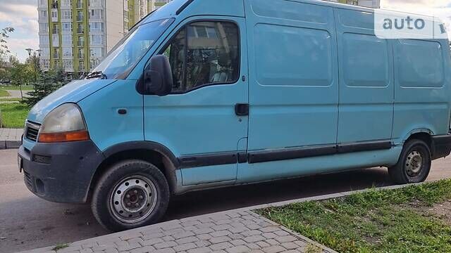 Синий Воксхолл Мовано, объемом двигателя 2.5 л и пробегом 1000 тыс. км за 3800 $, фото 4 на Automoto.ua