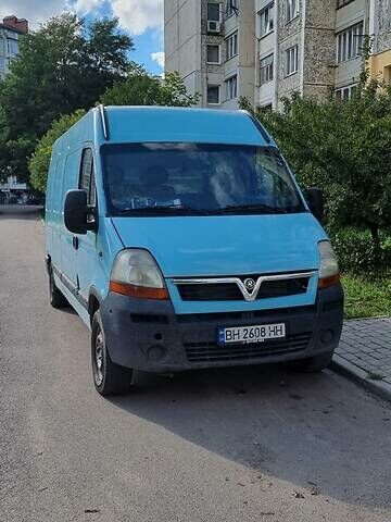 Синий Воксхолл Мовано, объемом двигателя 2.5 л и пробегом 1000 тыс. км за 3800 $, фото 1 на Automoto.ua