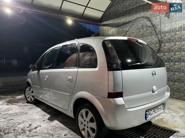 Серый Воксхолл Meriva, объемом двигателя 1.3 л и пробегом 243 тыс. км за 4400 $, фото 1 на Automoto.ua