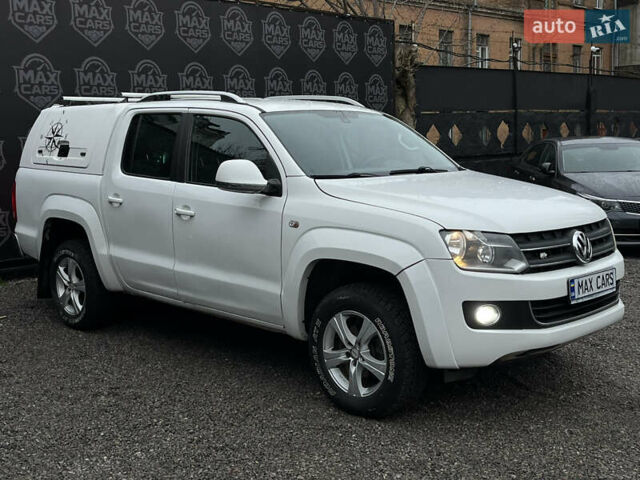 Білий Фольксваген Амарок, об'ємом двигуна 2 л та пробігом 230 тис. км за 13800 $, фото 2 на Automoto.ua