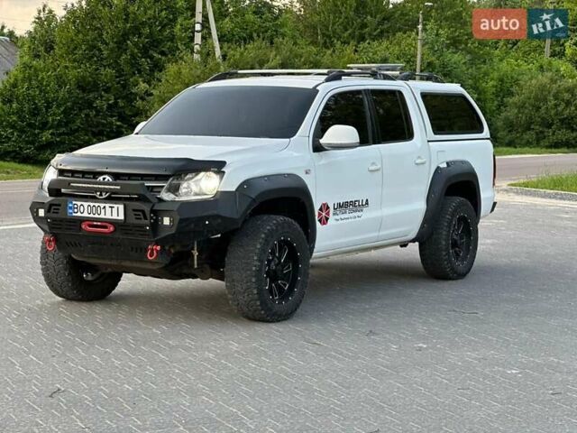Белый Фольксваген Амарок, объемом двигателя 2 л и пробегом 340 тыс. км за 19900 $, фото 11 на Automoto.ua