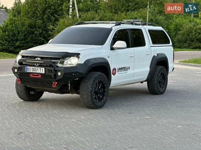 Белый Фольксваген Амарок, объемом двигателя 2 л и пробегом 340 тыс. км за 19900 $, фото 9 на Automoto.ua