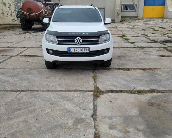 Білий Фольксваген Амарок, об'ємом двигуна 2 л та пробігом 370 тис. км за 18000 $, фото 9 на Automoto.ua