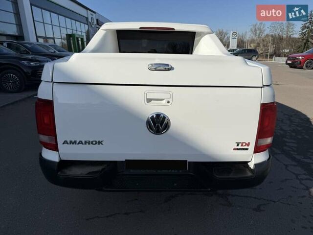 Белый Фольксваген Амарок, объемом двигателя 1.97 л и пробегом 196 тыс. км за 23500 $, фото 6 на Automoto.ua