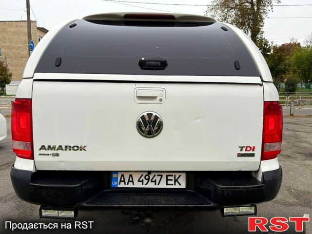 Білий Фольксваген Амарок, об'ємом двигуна 2 л та пробігом 415 тис. км за 14500 $, фото 1 на Automoto.ua