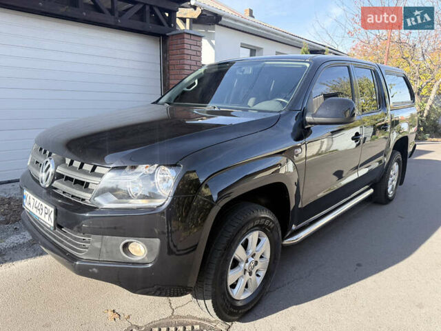 Черный Фольксваген Амарок, объемом двигателя 1.97 л и пробегом 190 тыс. км за 14999 $, фото 4 на Automoto.ua