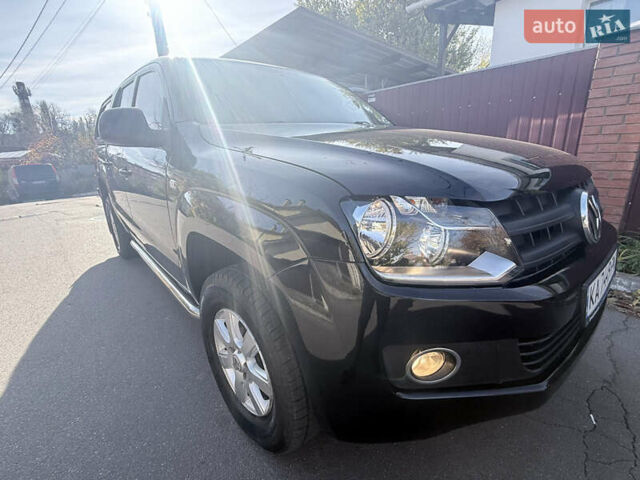 Черный Фольксваген Амарок, объемом двигателя 1.97 л и пробегом 190 тыс. км за 14999 $, фото 6 на Automoto.ua