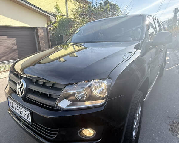 Черный Фольксваген Амарок, объемом двигателя 1.97 л и пробегом 190 тыс. км за 14999 $, фото 7 на Automoto.ua
