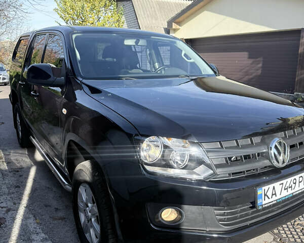 Черный Фольксваген Амарок, объемом двигателя 1.97 л и пробегом 190 тыс. км за 14999 $, фото 2 на Automoto.ua