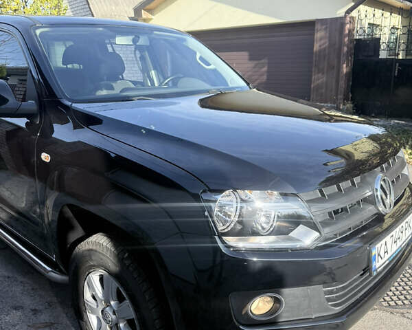 Черный Фольксваген Амарок, объемом двигателя 1.97 л и пробегом 190 тыс. км за 14999 $, фото 1 на Automoto.ua