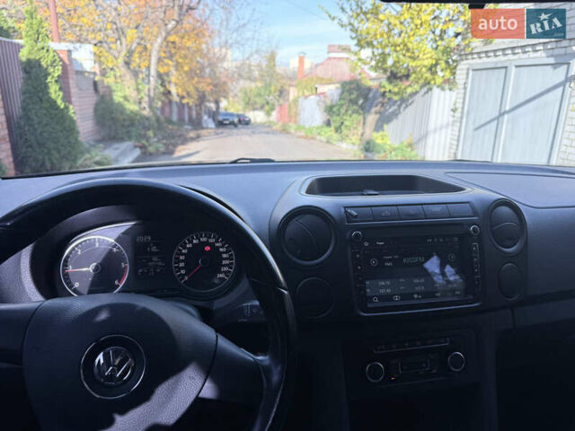 Черный Фольксваген Амарок, объемом двигателя 1.97 л и пробегом 190 тыс. км за 14999 $, фото 15 на Automoto.ua