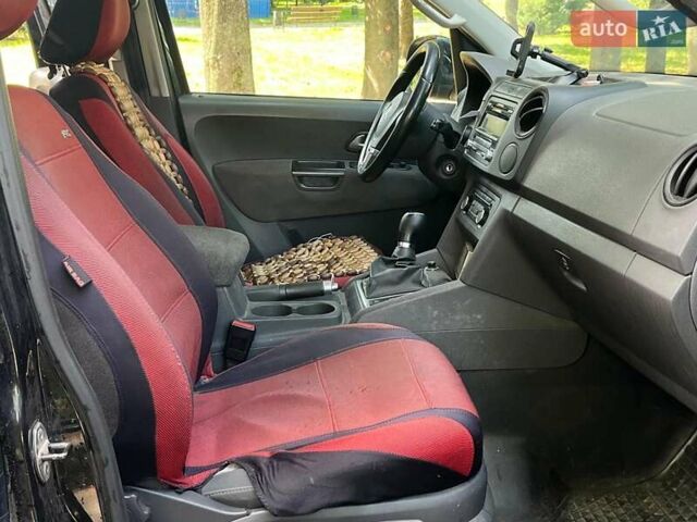 Черный Фольксваген Амарок, объемом двигателя 2 л и пробегом 217 тыс. км за 14690 $, фото 28 на Automoto.ua