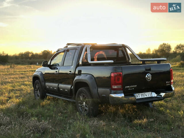 Черный Фольксваген Амарок, объемом двигателя 1.97 л и пробегом 315 тыс. км за 11000 $, фото 3 на Automoto.ua