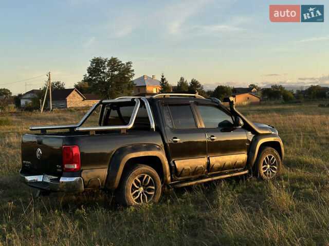 Черный Фольксваген Амарок, объемом двигателя 1.97 л и пробегом 315 тыс. км за 10700 $, фото 5 на Automoto.ua
