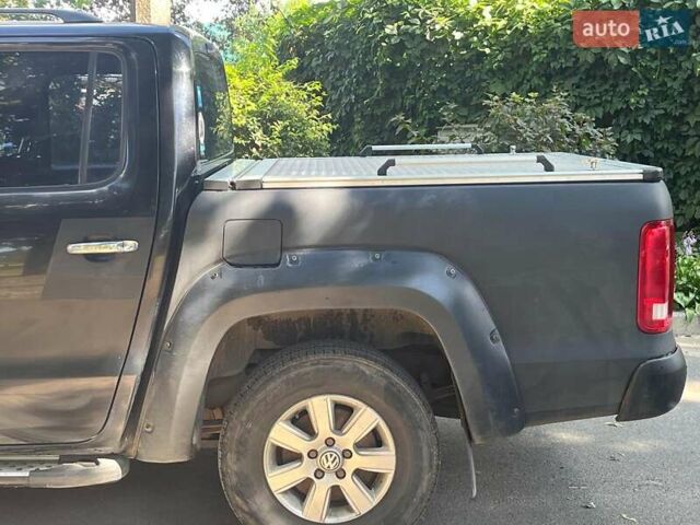 Черный Фольксваген Амарок, объемом двигателя 2 л и пробегом 217 тыс. км за 14690 $, фото 9 на Automoto.ua