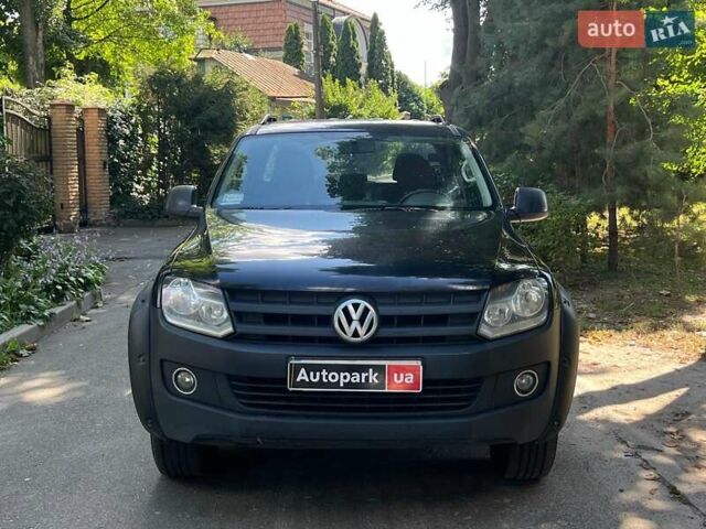 Черный Фольксваген Амарок, объемом двигателя 2 л и пробегом 217 тыс. км за 14690 $, фото 1 на Automoto.ua