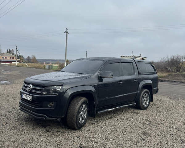 Черный Фольксваген Амарок, объемом двигателя 2 л и пробегом 250 тыс. км за 14900 $, фото 3 на Automoto.ua