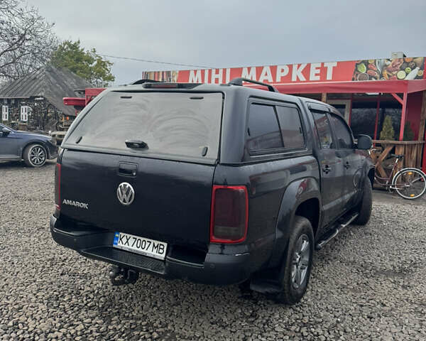 Черный Фольксваген Амарок, объемом двигателя 2 л и пробегом 250 тыс. км за 14900 $, фото 5 на Automoto.ua