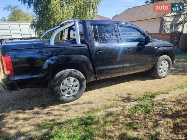 Черный Фольксваген Амарок, объемом двигателя 1.97 л и пробегом 267 тыс. км за 15200 $, фото 3 на Automoto.ua