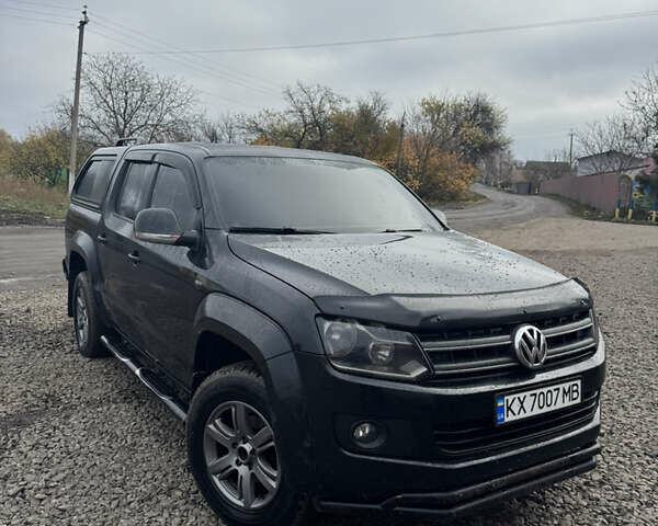 Черный Фольксваген Амарок, объемом двигателя 2 л и пробегом 250 тыс. км за 14900 $, фото 4 на Automoto.ua