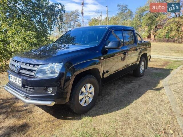 Черный Фольксваген Амарок, объемом двигателя 1.97 л и пробегом 267 тыс. км за 15200 $, фото 2 на Automoto.ua
