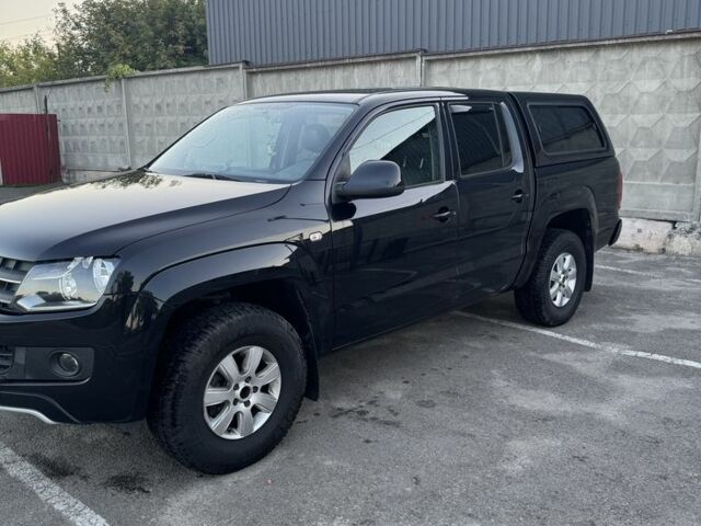 Черный Фольксваген Амарок, объемом двигателя 2 л и пробегом 123 тыс. км за 15000 $, фото 1 на Automoto.ua