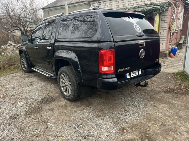 Чорний Фольксваген Амарок, об'ємом двигуна 2 л та пробігом 299 тис. км за 19300 $, фото 3 на Automoto.ua