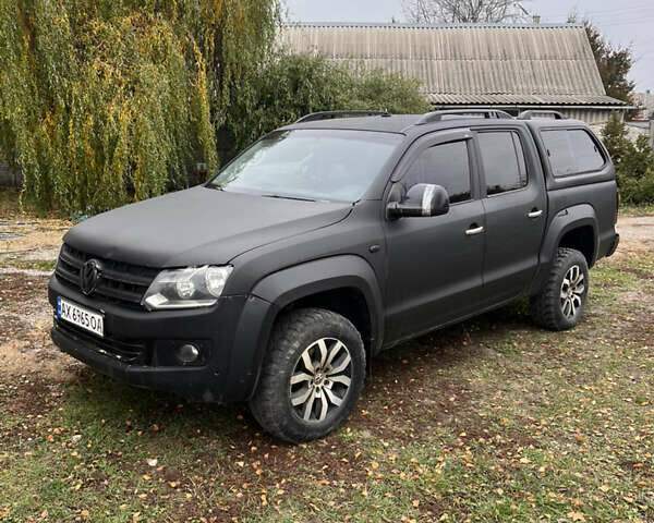 Черный Фольксваген Амарок, объемом двигателя 1.97 л и пробегом 418 тыс. км за 15000 $, фото 2 на Automoto.ua