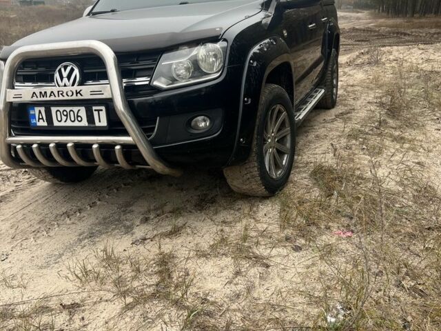 Чорний Фольксваген Амарок, об'ємом двигуна 2 л та пробігом 299 тис. км за 19300 $, фото 2 на Automoto.ua