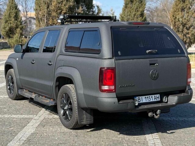 Черный Фольксваген Амарок, объемом двигателя 2 л и пробегом 420 тыс. км за 18000 $, фото 4 на Automoto.ua