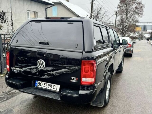 Черный Фольксваген Амарок, объемом двигателя 2 л и пробегом 262 тыс. км за 20999 $, фото 3 на Automoto.ua