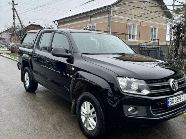 Черный Фольксваген Амарок, объемом двигателя 2 л и пробегом 262 тыс. км за 20999 $, фото 4 на Automoto.ua