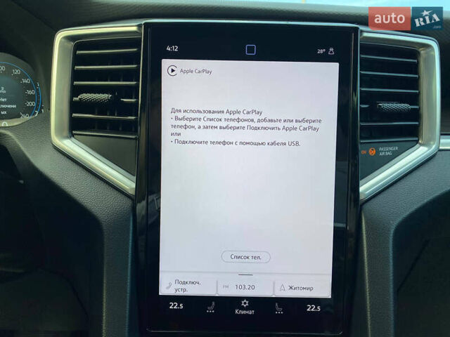 Черный Фольксваген Амарок, объемом двигателя 3 л и пробегом 44 тыс. км за 59900 $, фото 19 на Automoto.ua