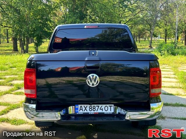 Чорний Фольксваген Амарок, об'ємом двигуна 2 л та пробігом 239 тис. км за 18500 $, фото 5 на Automoto.ua