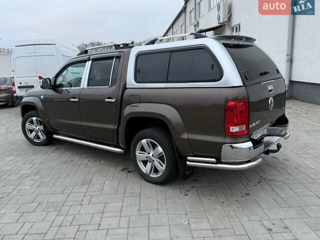 Коричневий Фольксваген Амарок, об'ємом двигуна 1.97 л та пробігом 346 тис. км за 15750 $, фото 5 на Automoto.ua