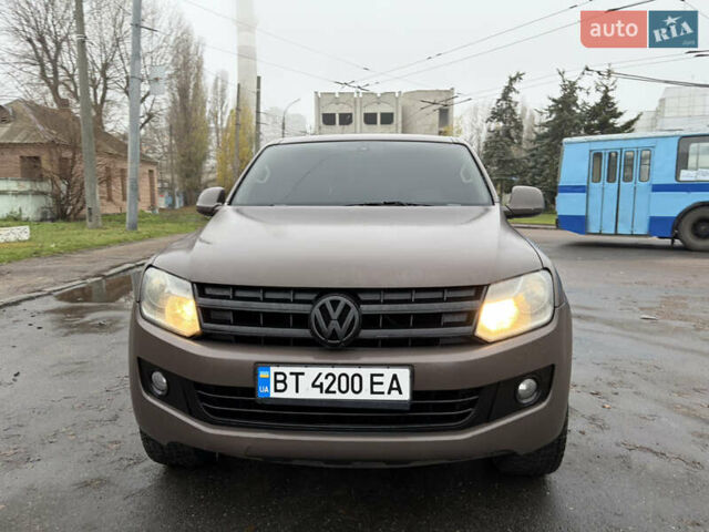 Коричневый Фольксваген Амарок, объемом двигателя 2 л и пробегом 310 тыс. км за 16000 $, фото 6 на Automoto.ua