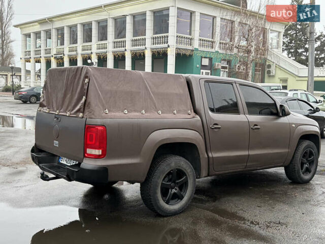 Коричневый Фольксваген Амарок, объемом двигателя 2 л и пробегом 310 тыс. км за 16000 $, фото 4 на Automoto.ua