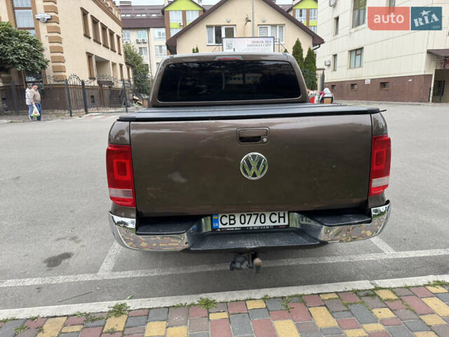 Коричневый Фольксваген Амарок, объемом двигателя 1.97 л и пробегом 169 тыс. км за 16700 $, фото 5 на Automoto.ua