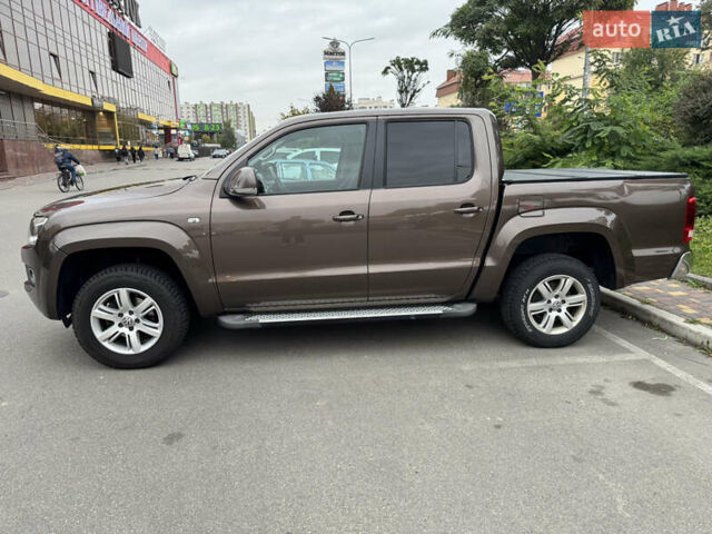 Коричневый Фольксваген Амарок, объемом двигателя 1.97 л и пробегом 169 тыс. км за 16700 $, фото 3 на Automoto.ua
