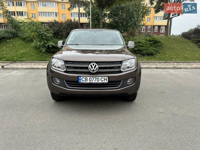 Коричневый Фольксваген Амарок, объемом двигателя 1.97 л и пробегом 169 тыс. км за 16700 $, фото 1 на Automoto.ua