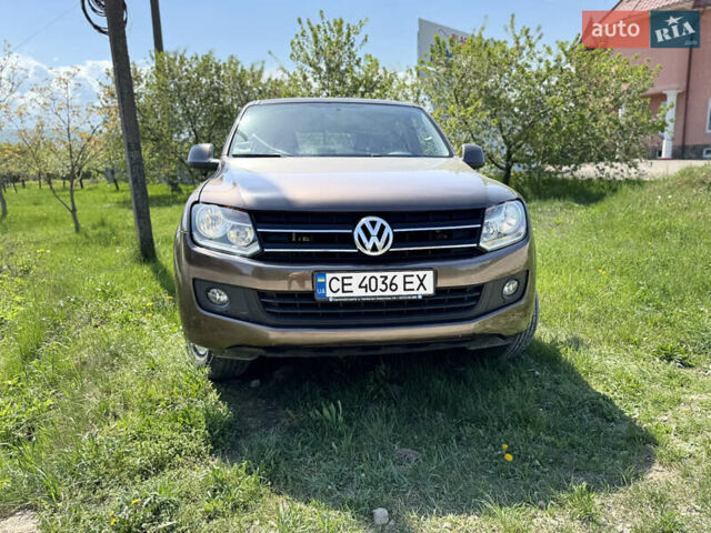 Коричневый Фольксваген Амарок, объемом двигателя 1.97 л и пробегом 172 тыс. км за 20642 $, фото 1 на Automoto.ua