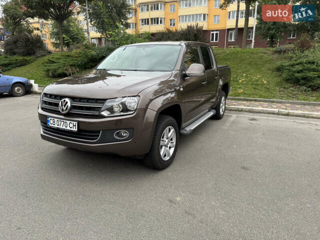 Коричневый Фольксваген Амарок, объемом двигателя 1.97 л и пробегом 169 тыс. км за 16700 $, фото 2 на Automoto.ua