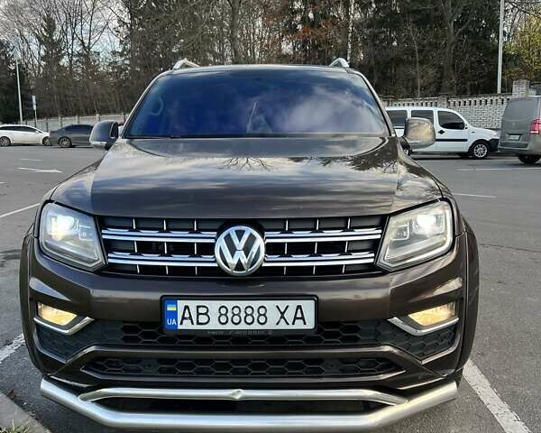 Коричневый Фольксваген Амарок, объемом двигателя 1.97 л и пробегом 214 тыс. км за 30900 $, фото 3 на Automoto.ua